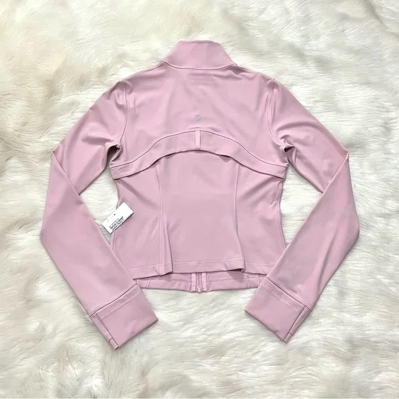 🆕Lululemon🍋Define Cropped Jacket Nulu Colour Pink Haze Sz 8